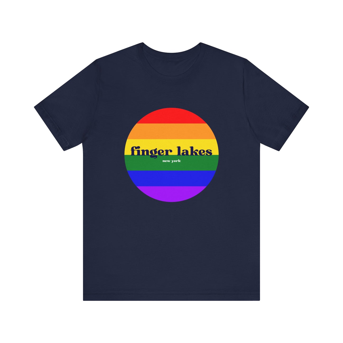 Finger Lakes Pride Unisex Short Sleeve T-Shirt