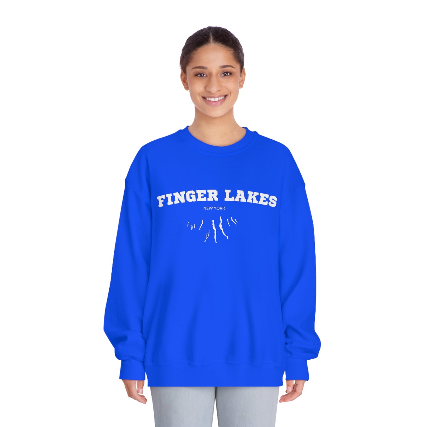 Classic Finger Lakes Unisex DryBlend® Varsity Crew