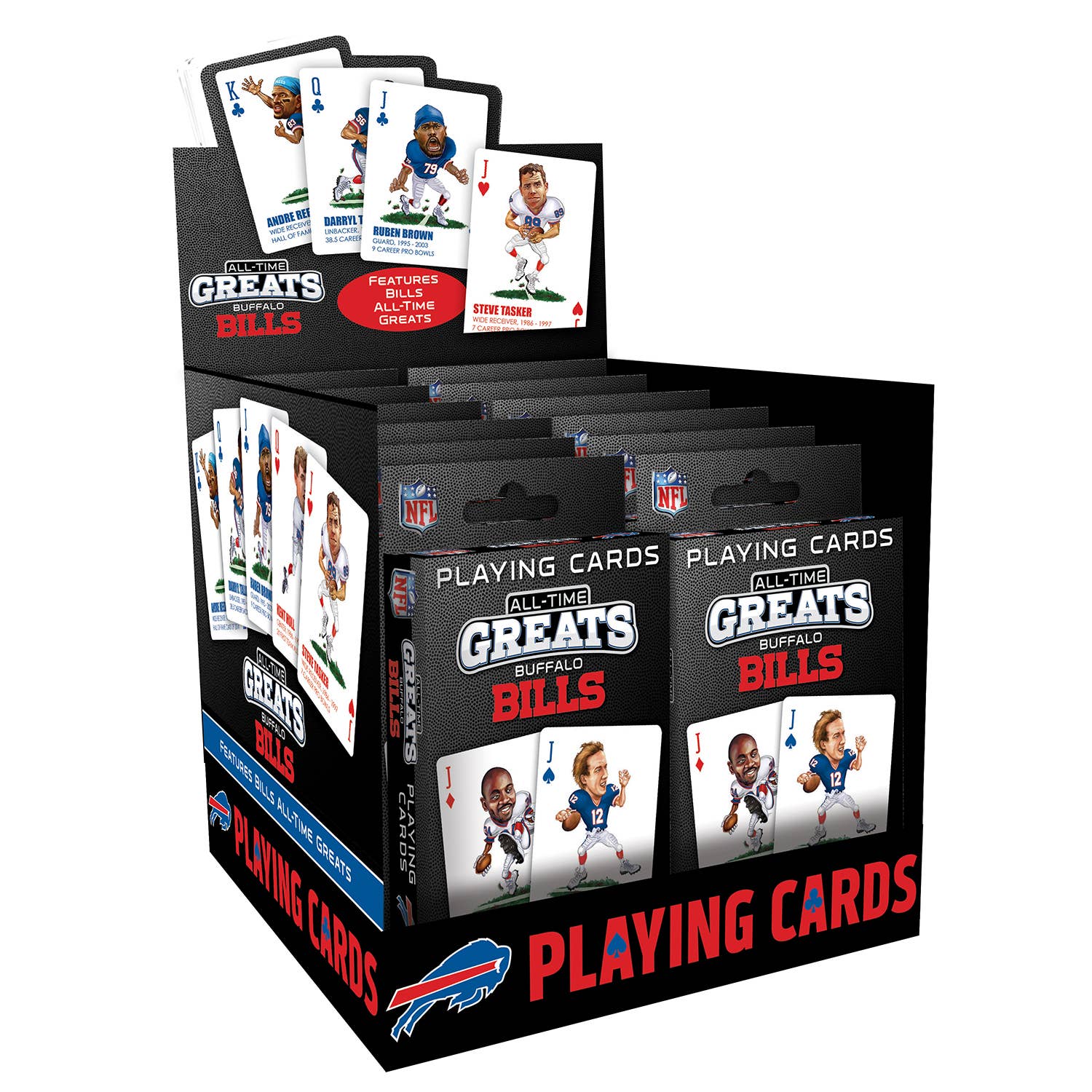 Buffalo Bills All-Time Greats Playing Cards