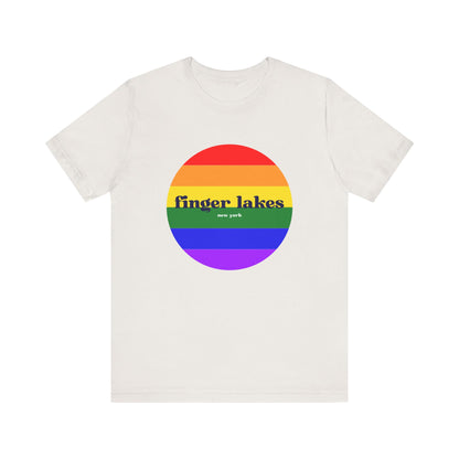 Finger Lakes Pride Unisex Short Sleeve T-Shirt