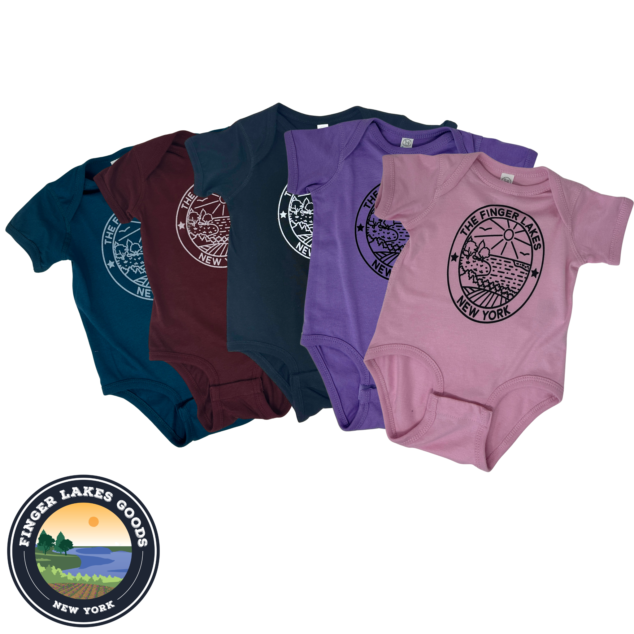 The Finger Lakes Onesie