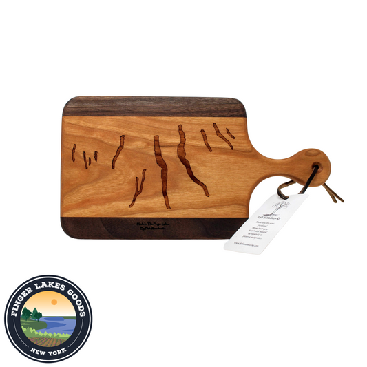 Finger Lakes Cutting Board w/Handle