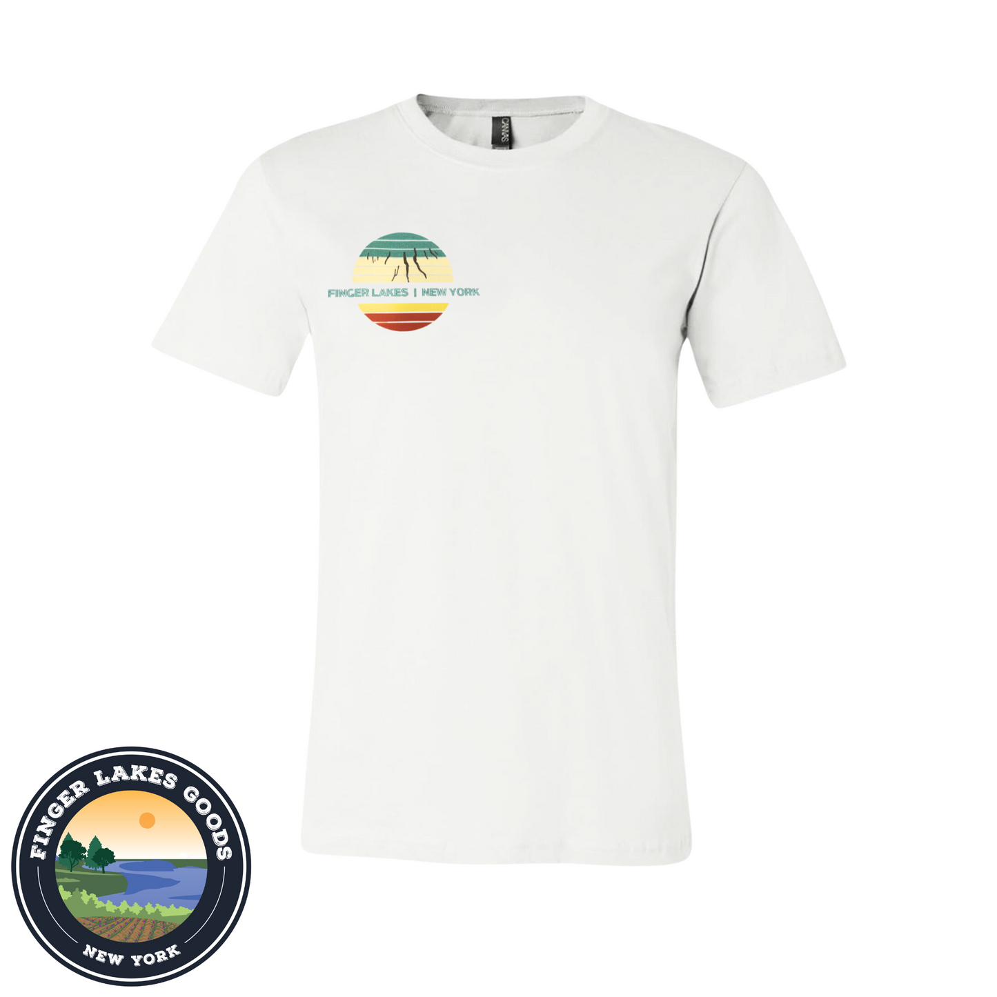 Finger Lakes Sunset T Shirt