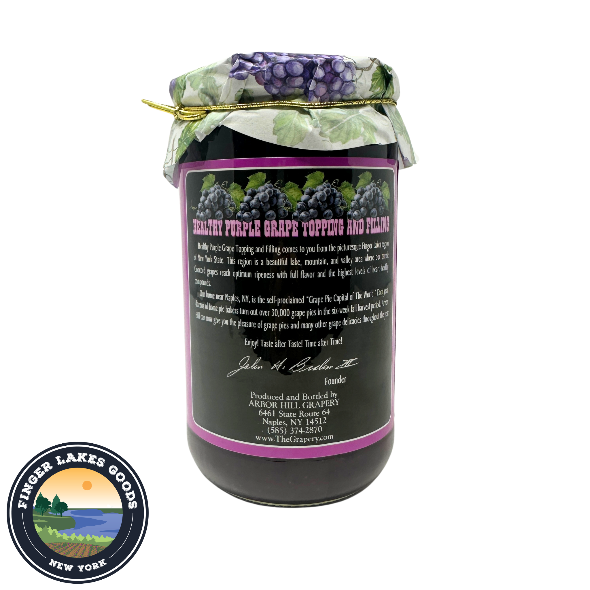 Arbor Hill Healthy Purple Grape Topping & Filling (24 oz.)