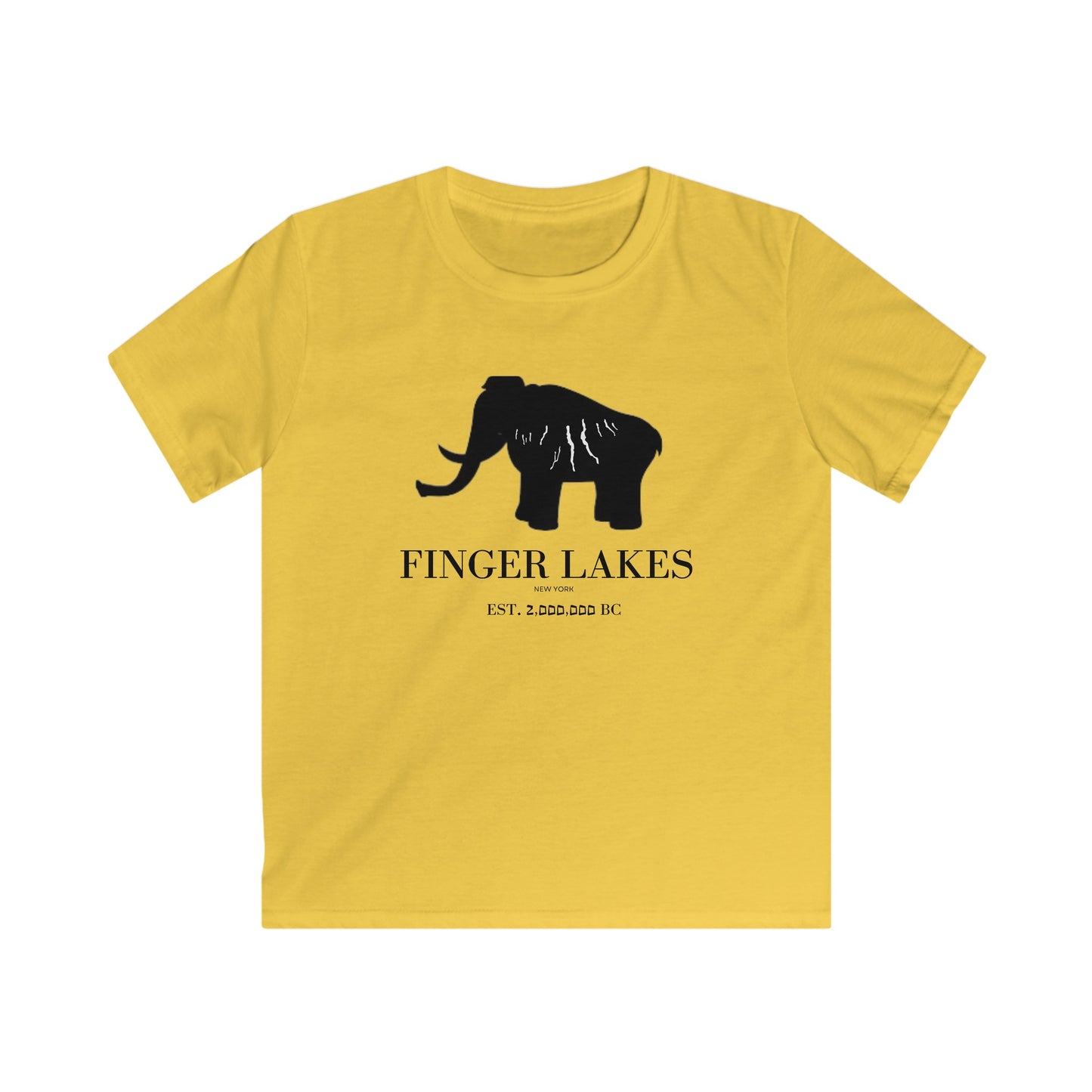 Finger Lakes Ice Age Kids Softstyle Tee (On-Line Exclusive)