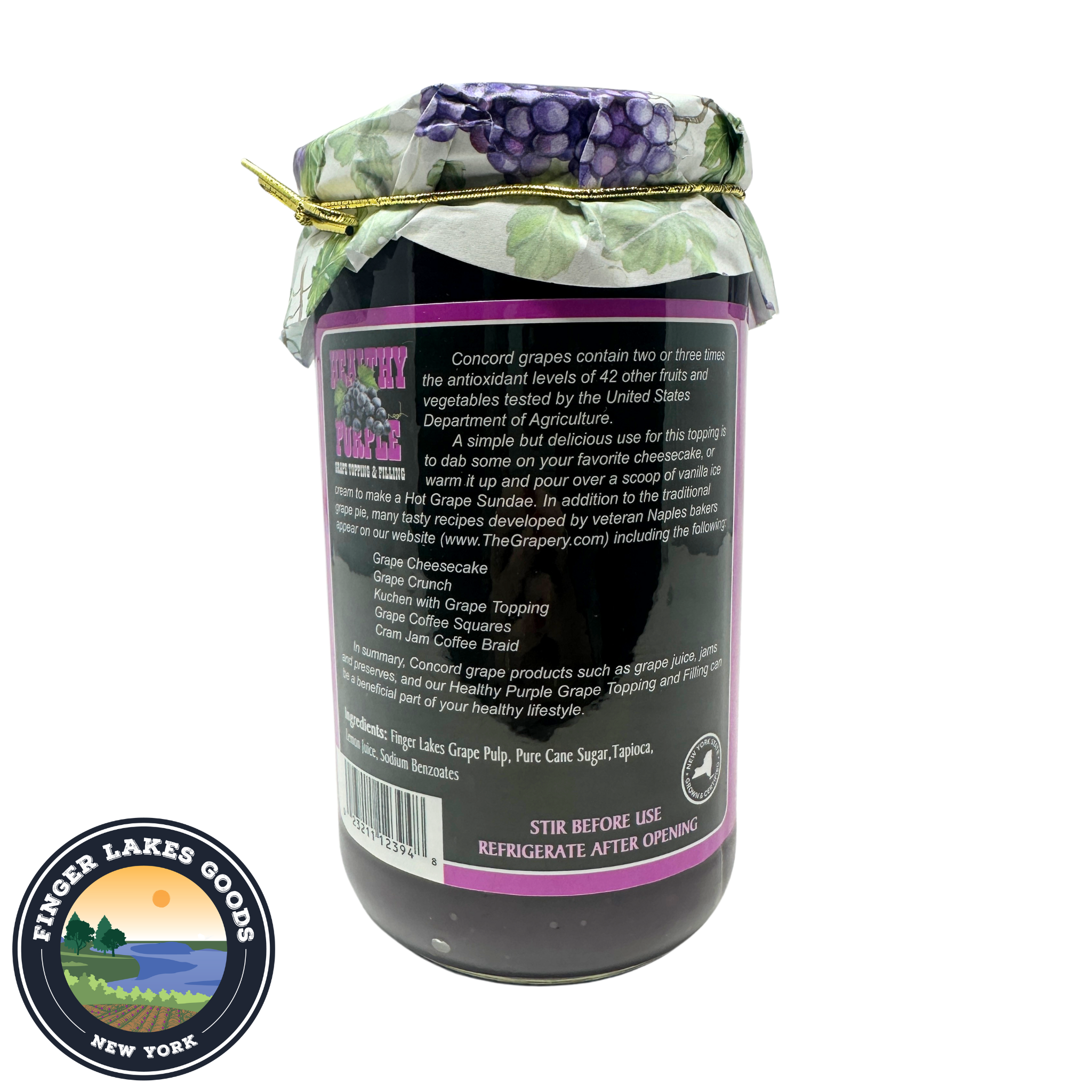 Arbor Hill Healthy Purple Grape Topping & Filling (24 oz.)