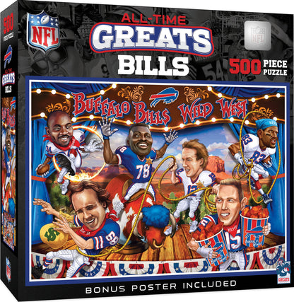 Buffalo Bills - All Time Greats 500 Piece Puzzle