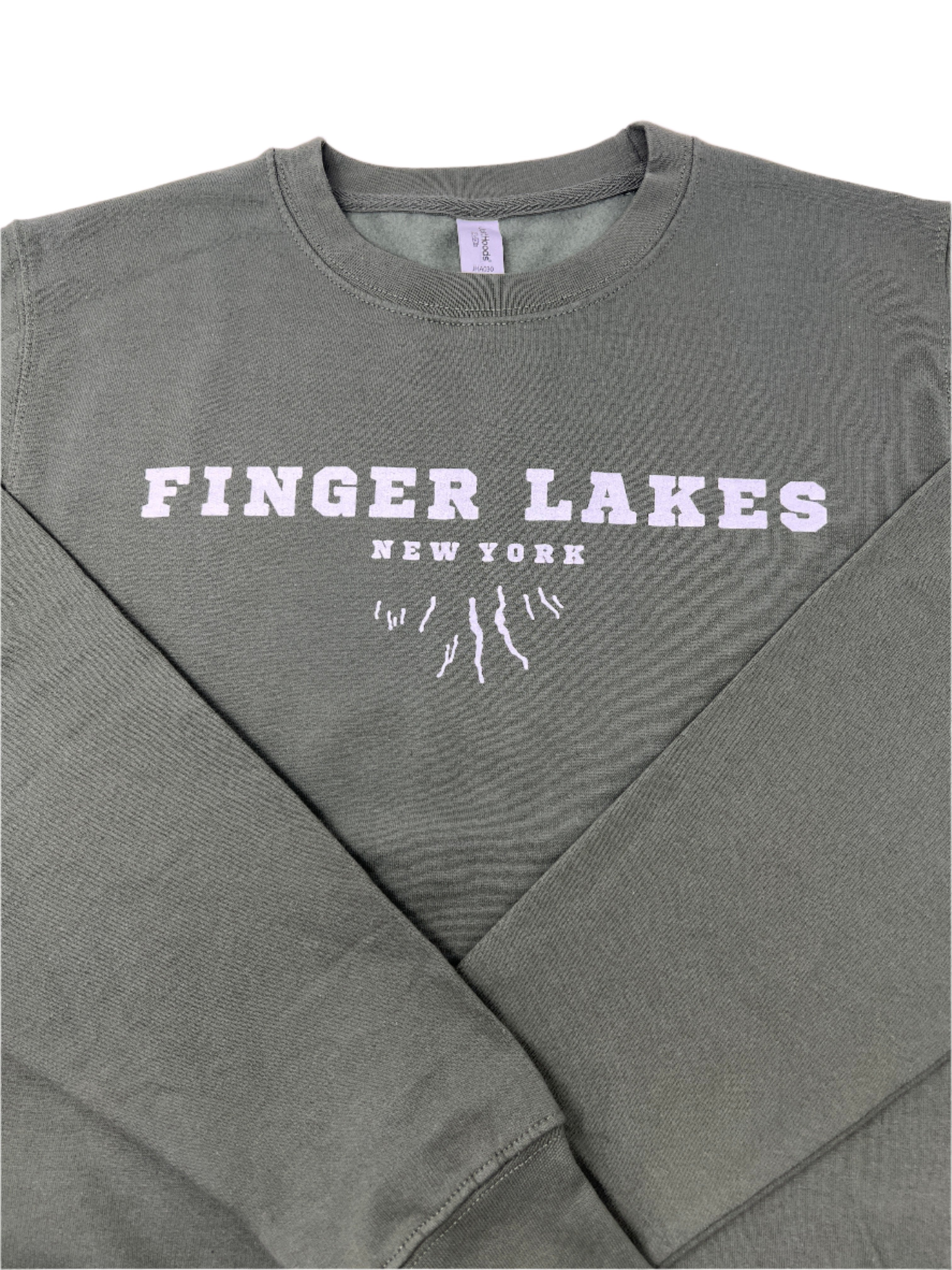 Finger Lakes Crewneck Sweatshirt w/ Lakes