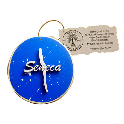 Seneca Lake Wooden Ornament