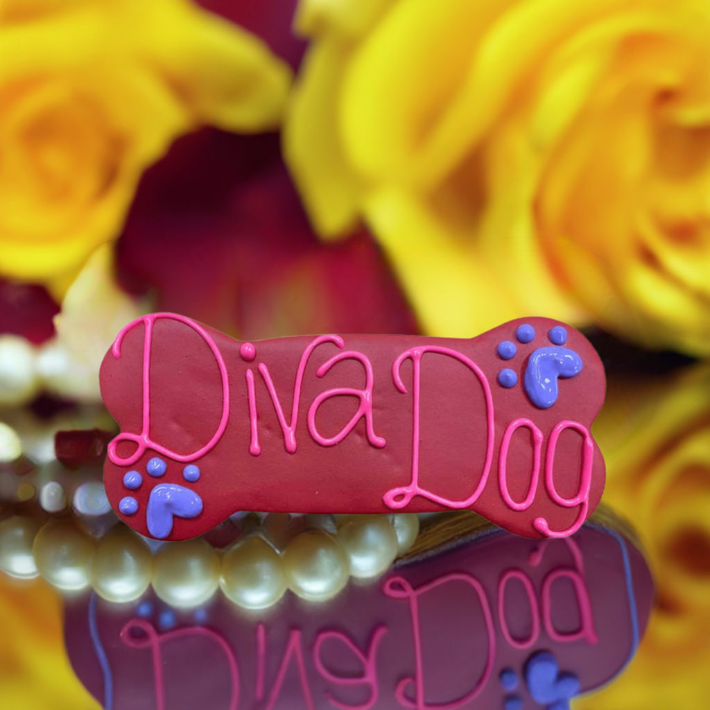 6" Dog Cookie | Diva | Dog Treats