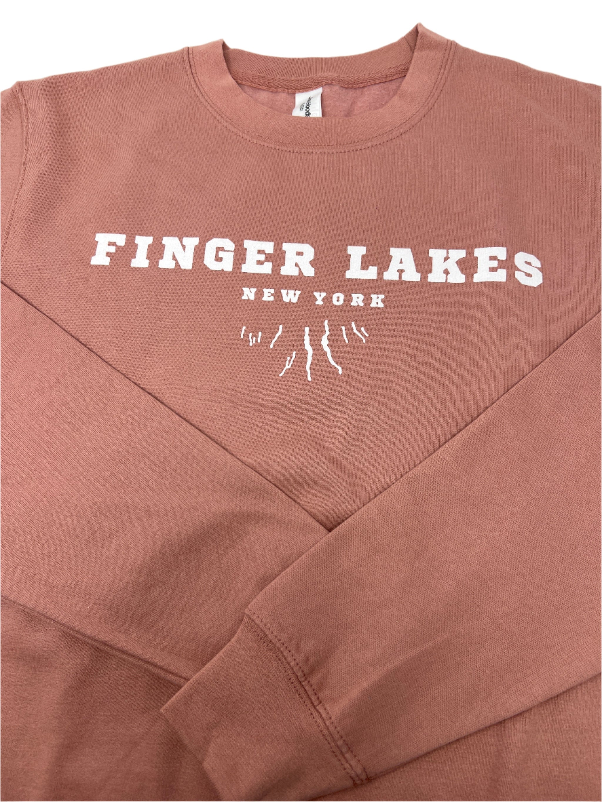 Finger Lakes Crewneck Sweatshirt w/ Lakes