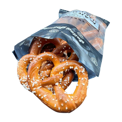 Handmade Pretzels, Salted - 8oz Bags