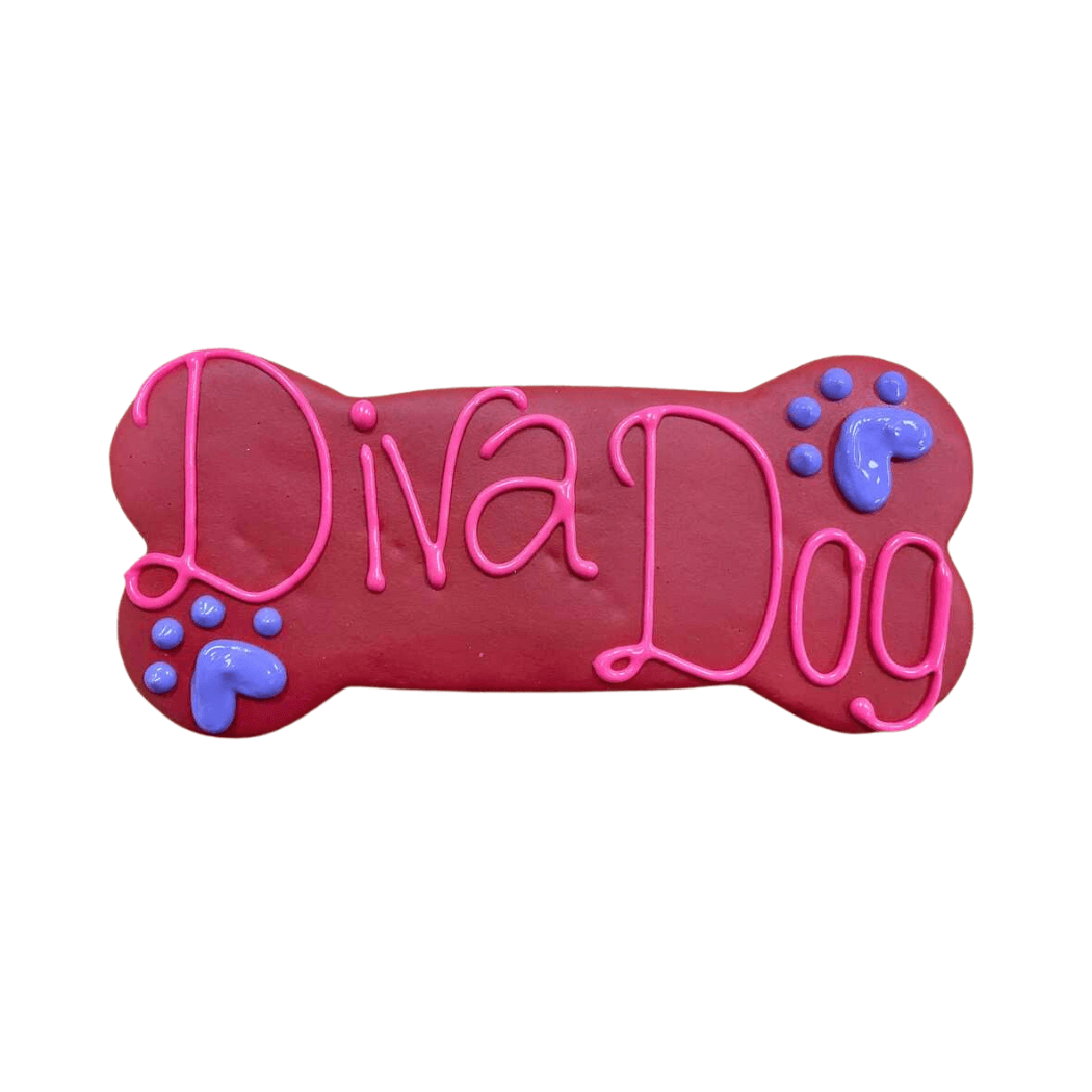 6" Dog Cookie | Diva | Dog Treats