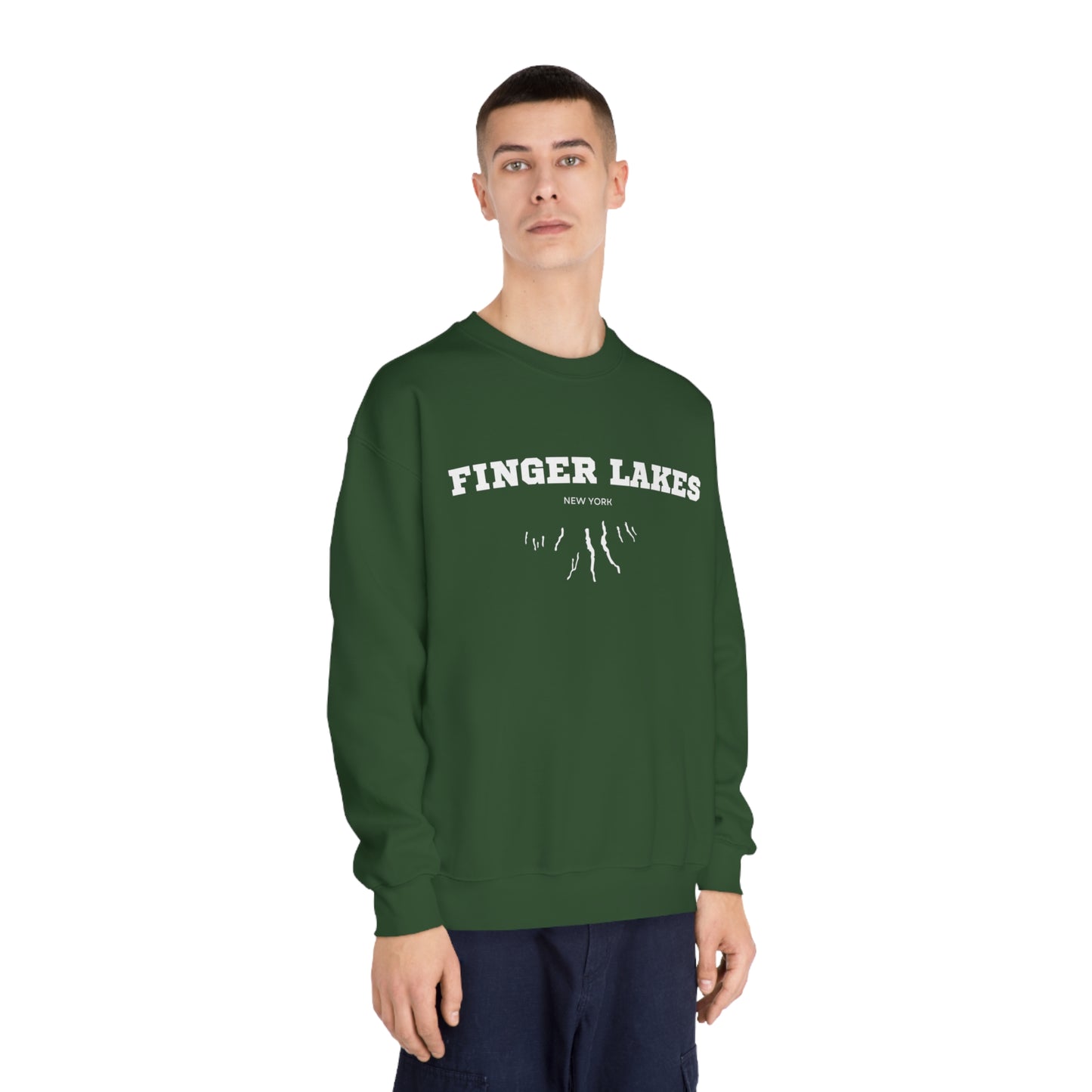 Classic Finger Lakes Unisex DryBlend® Varsity Crew