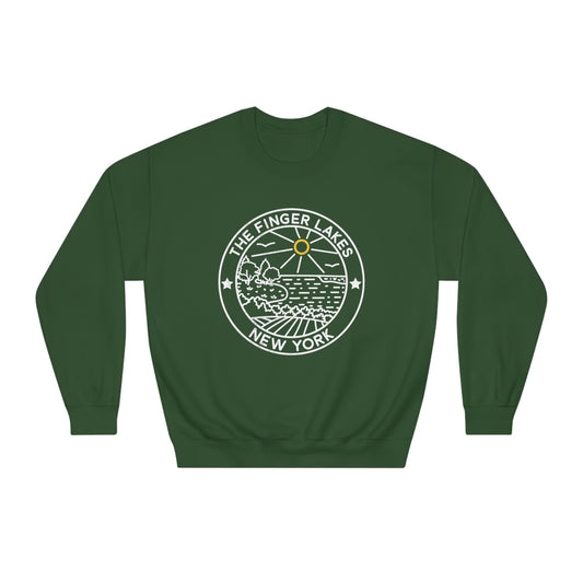 Finger Lakes Unisex DryBlend® Crewneck Sweatshirt