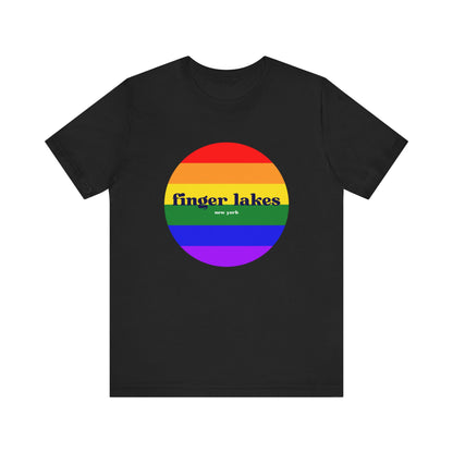 Finger Lakes Pride Unisex Short Sleeve T-Shirt