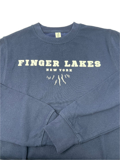 Finger Lakes Crewneck Sweatshirt w/ Lakes