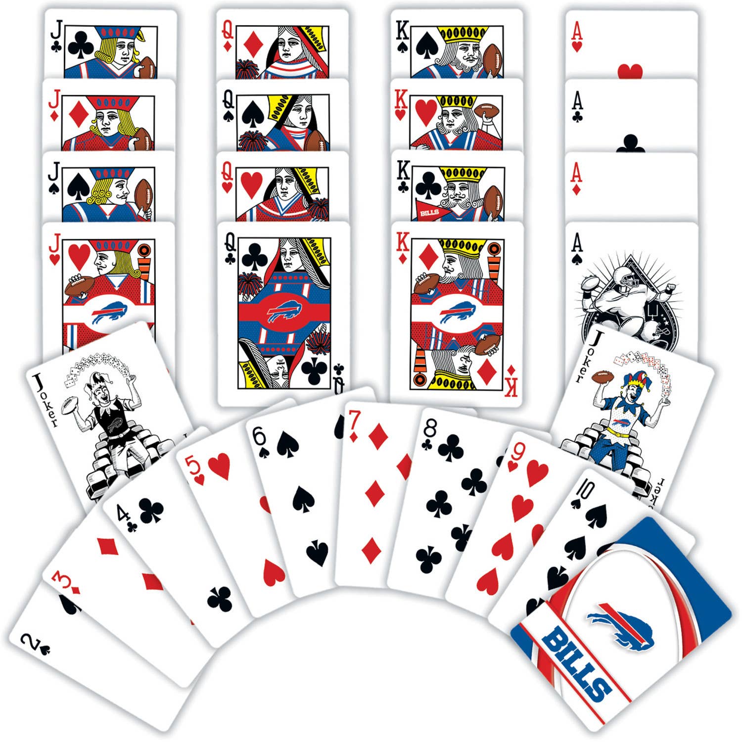 Buffalo Bills Playing Cards