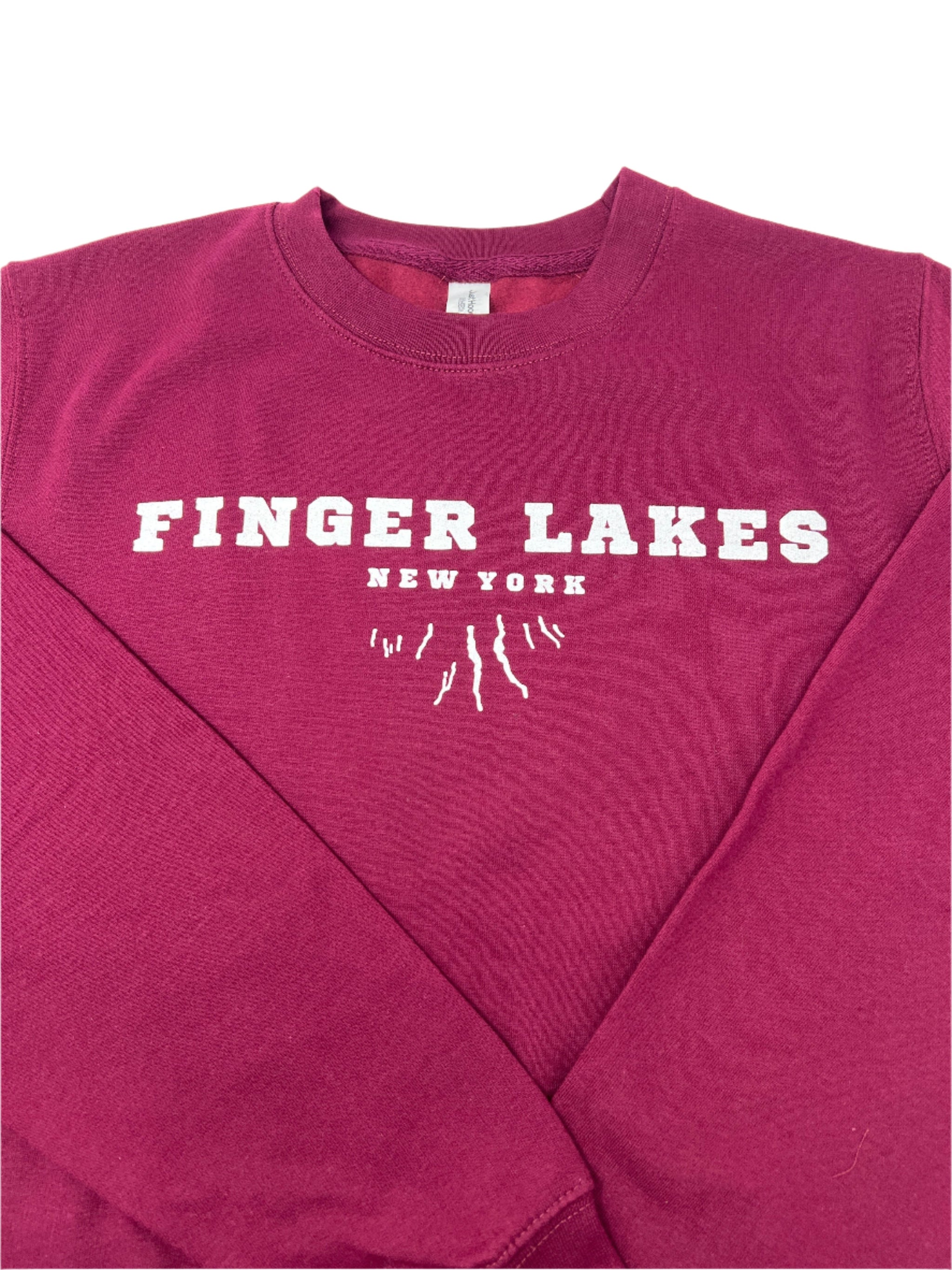 Finger Lakes Crewneck Sweatshirt w/ Lakes