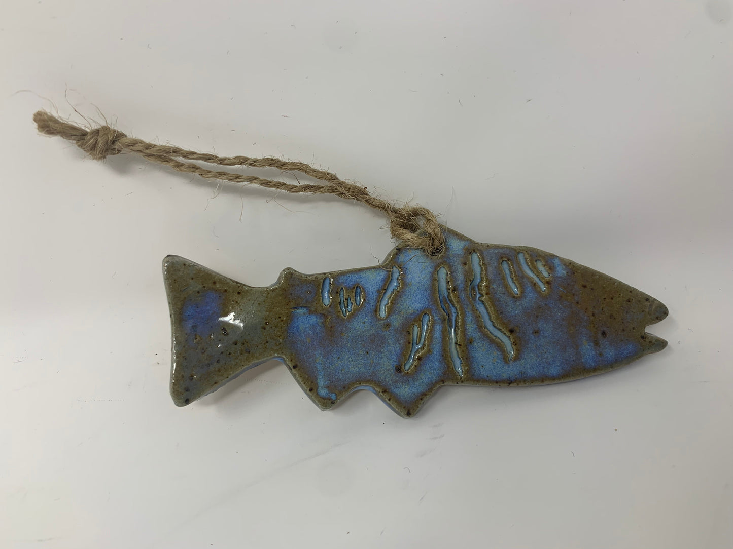 Finger Lakes Fish Pottery Ornaments