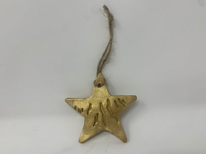 Finger Lakes Star Pottery Ornament