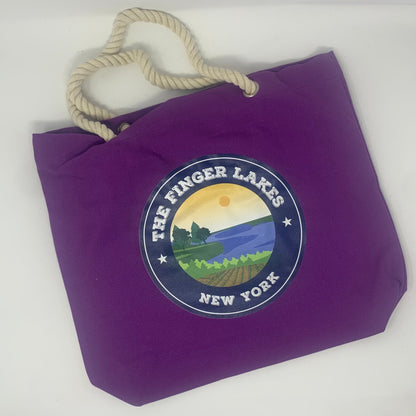 Finger Lakes Tote Bag (Large Size)