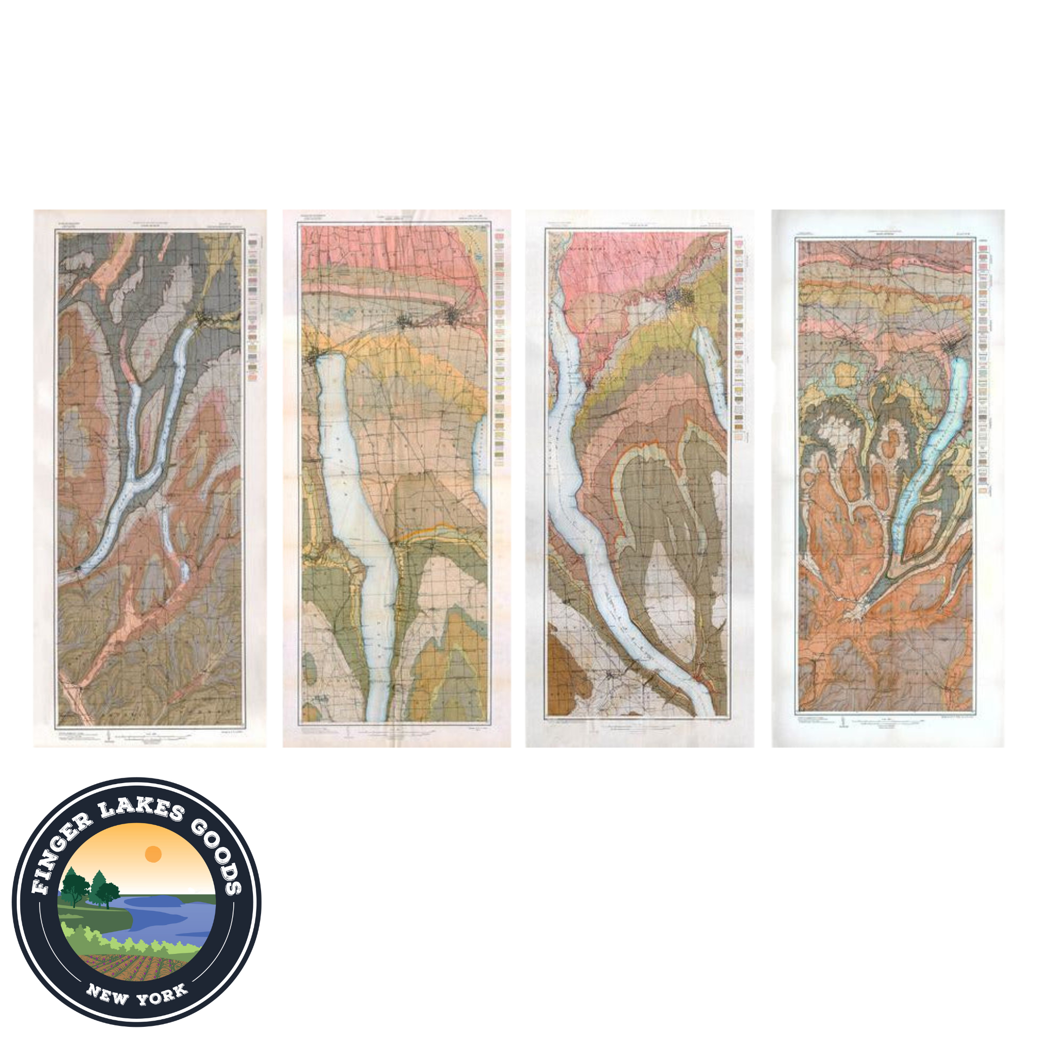 Geological Maps of the Finger Lakes