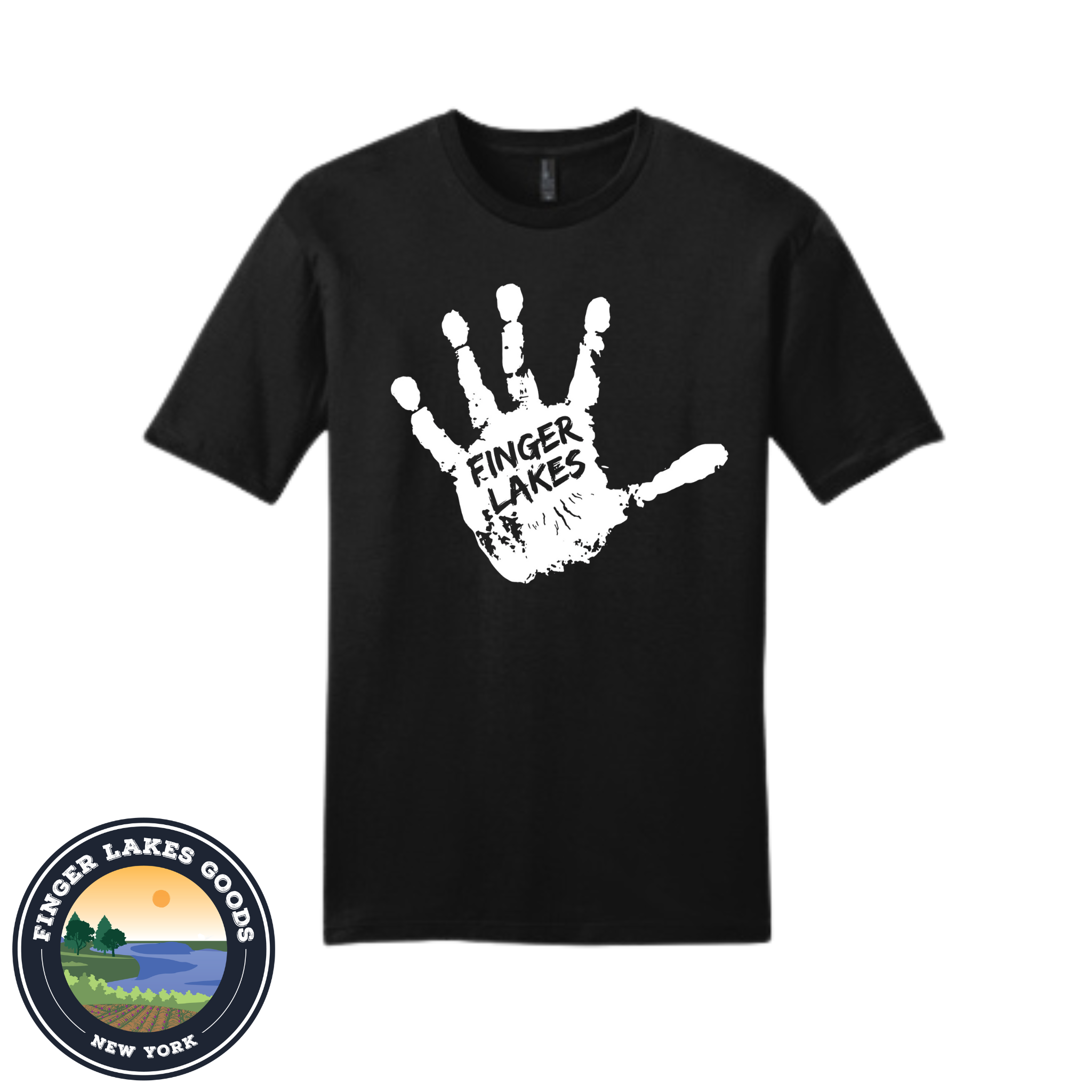 Finger Lakes Hand T-Shirt