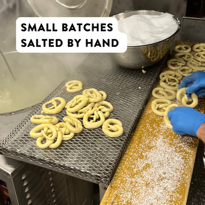 Handmade Pretzels, Salted - 8oz Bags