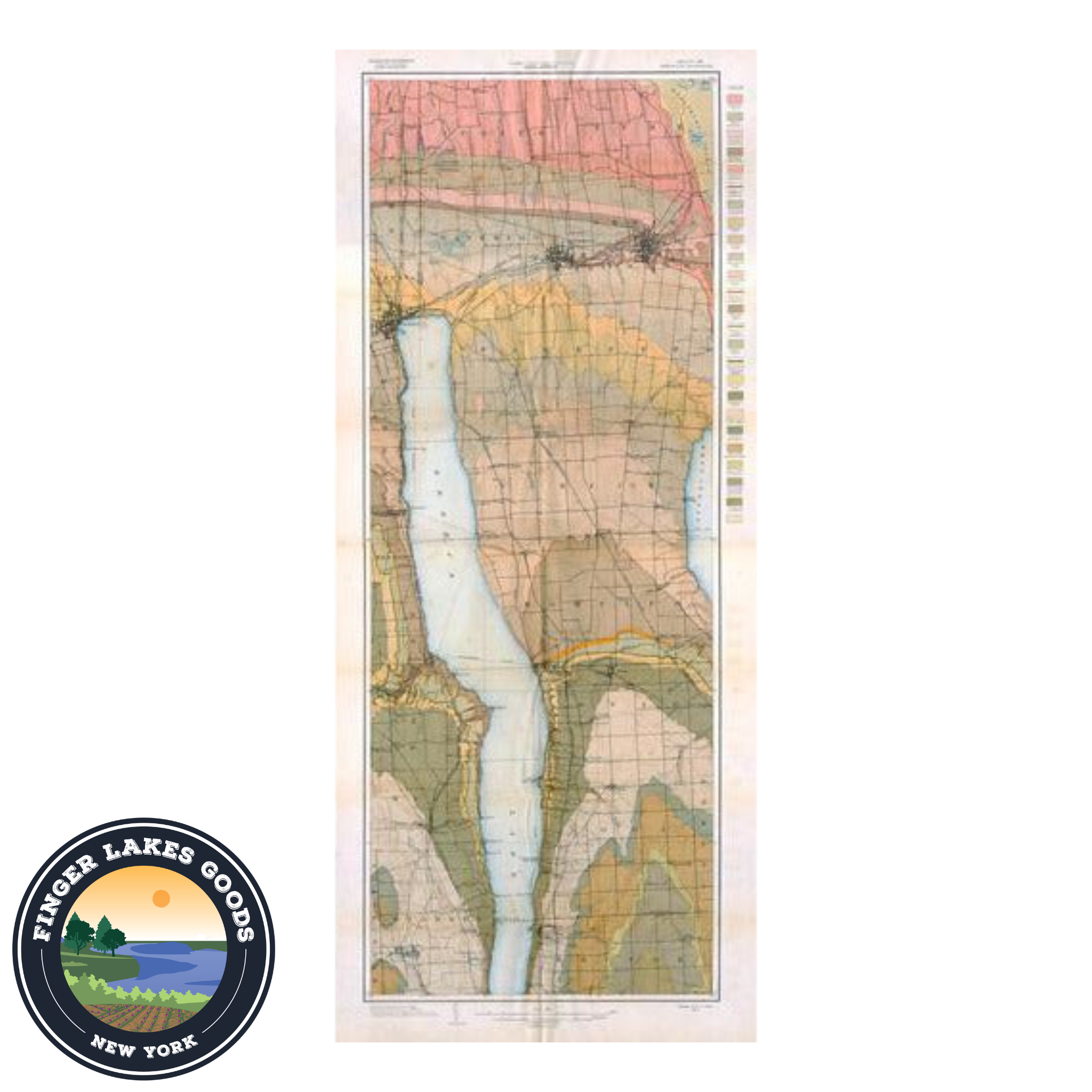 Geological Maps of the Finger Lakes