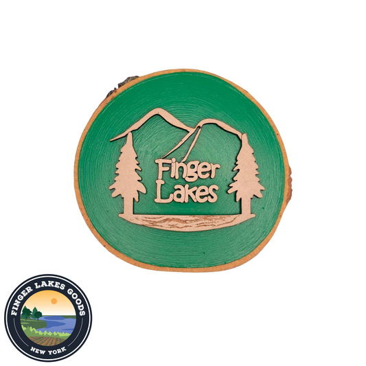 Finger Lakes Wood Magnet (Outdoors)