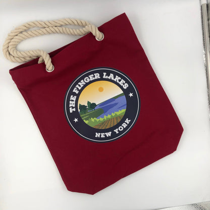 Finger Lakes Tote Bag (Large Size)