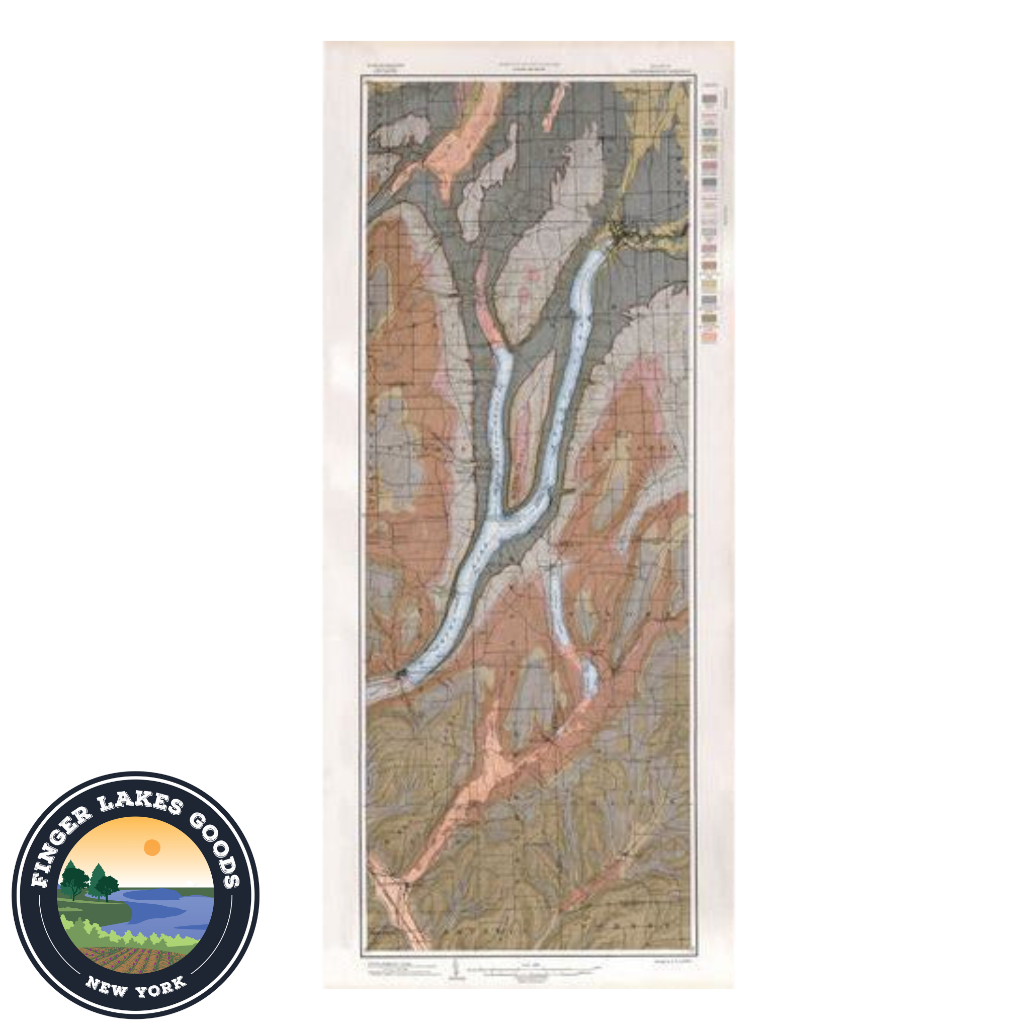 Geological Maps of the Finger Lakes