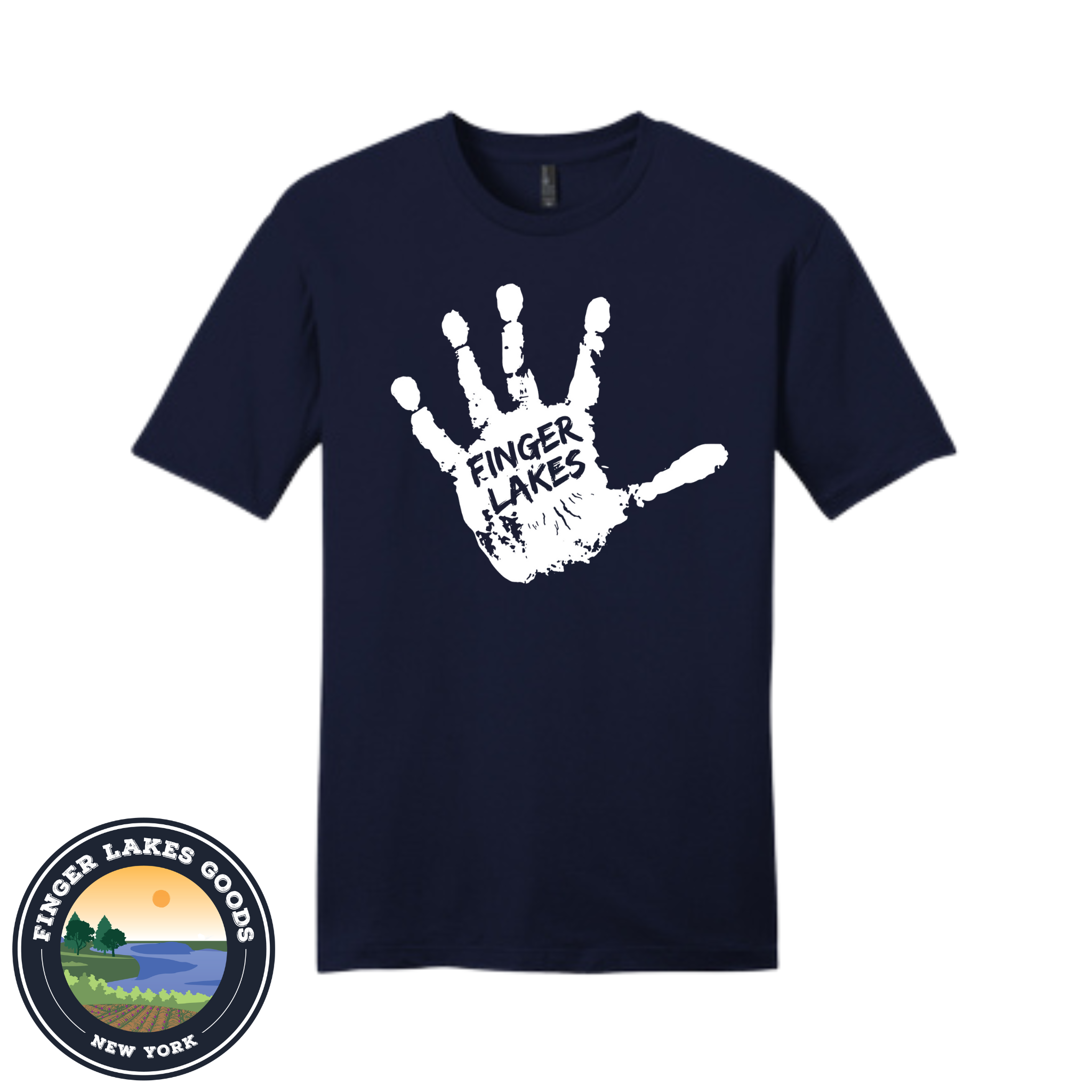 Finger Lakes Hand T-Shirt