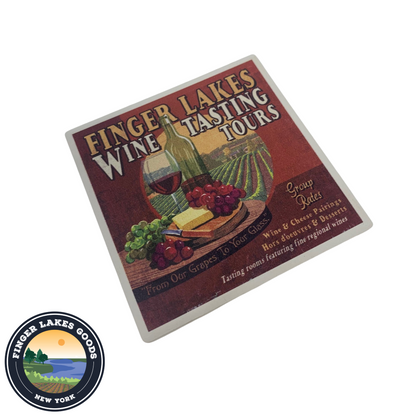 Finger Lakes Ceramic Coasters